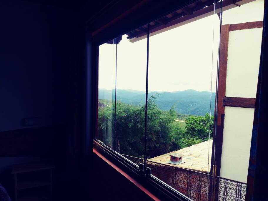 Vista da janela do quarto