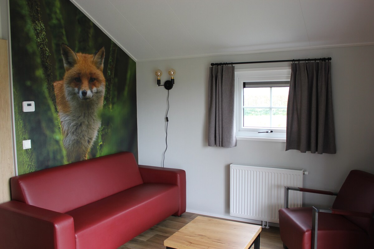 Successful Airbnb property: Recreational Park De Bijsselse Enk, Norwegian chalet 5 in Verspreide Huizen Zuiderzeeland Nunspeet