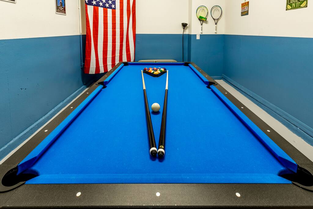 Pool table room