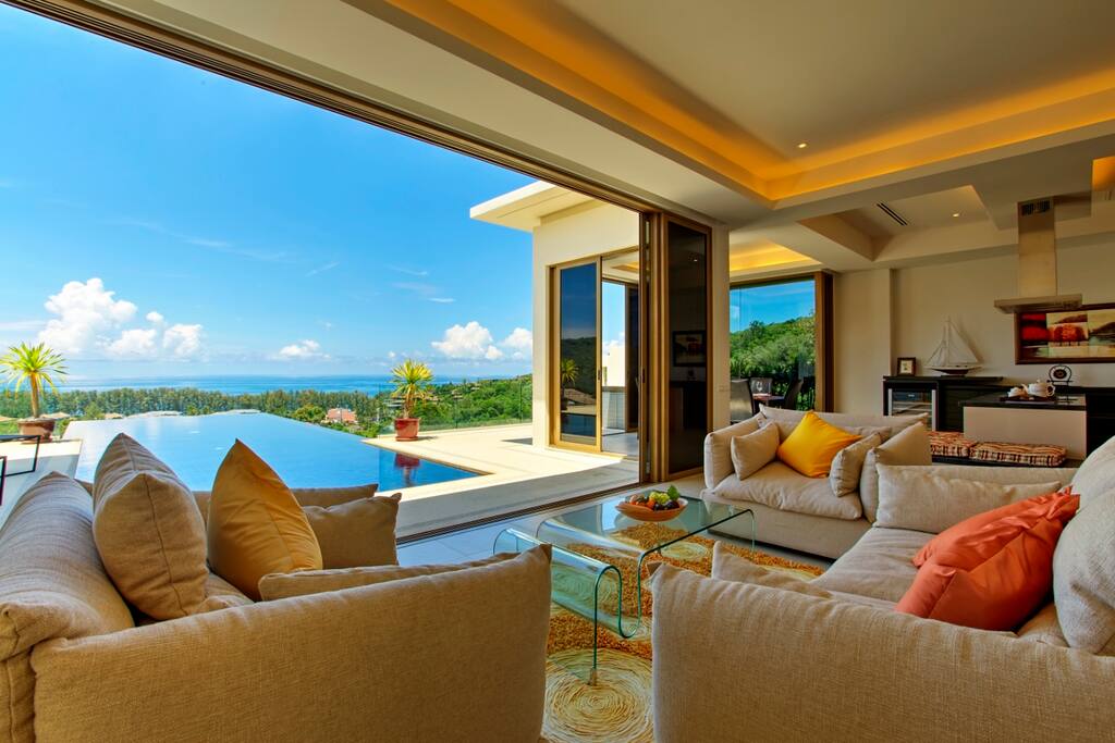 Living, Kitchen and Dining area