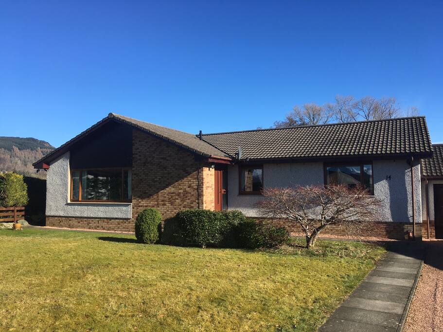 Front of house.