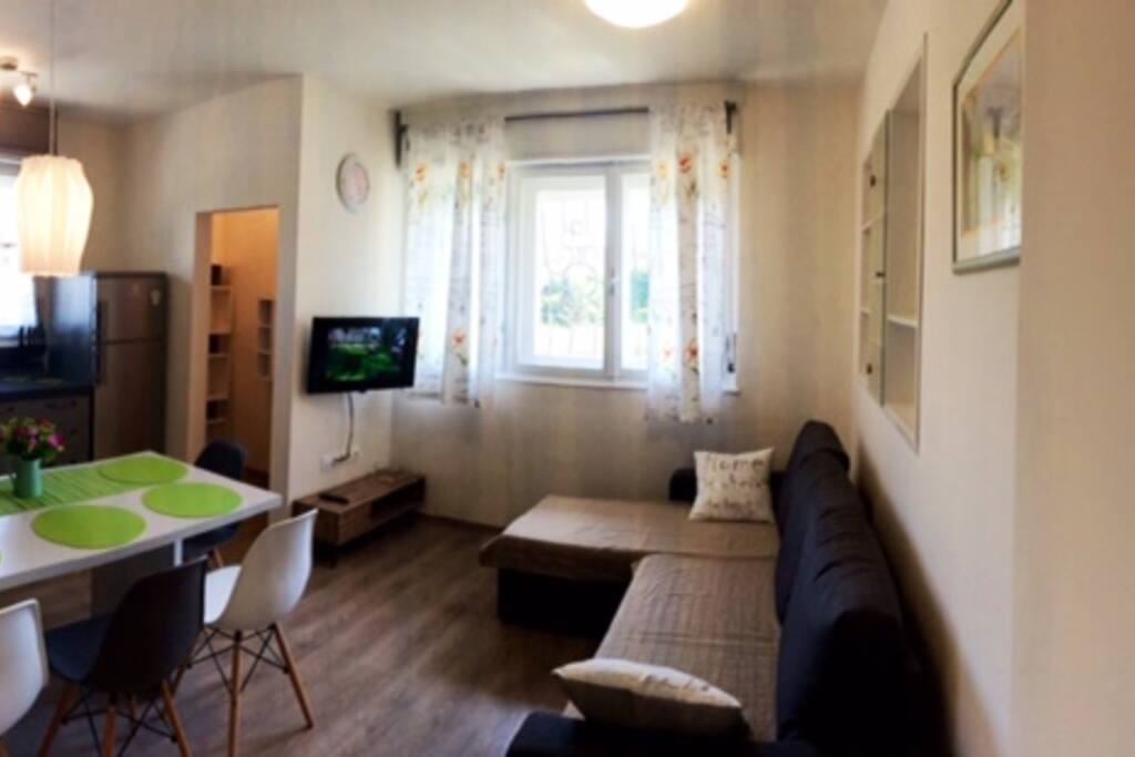 Kitchen and leaving room