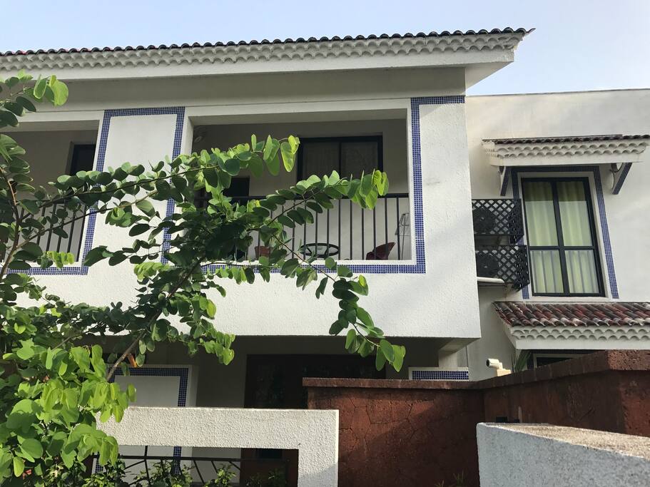 Balcony of the apartment