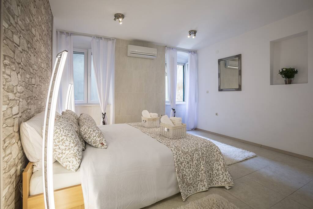 Double Bed in Bright Bedroom