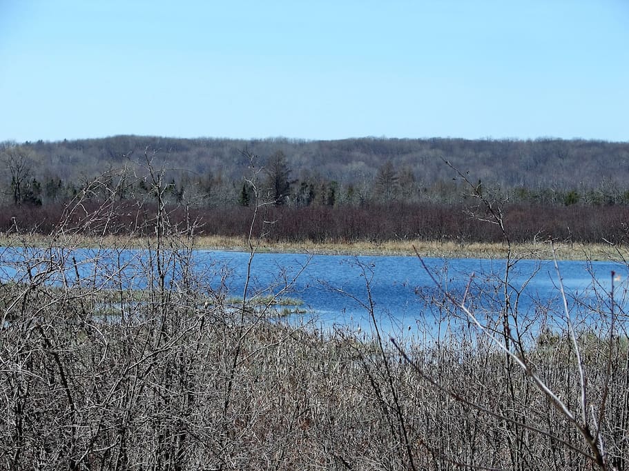 On sunny days, I enjoy canoe riding.