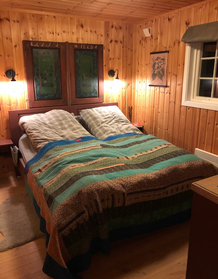 Habitación principal. Cama de 160 cm.