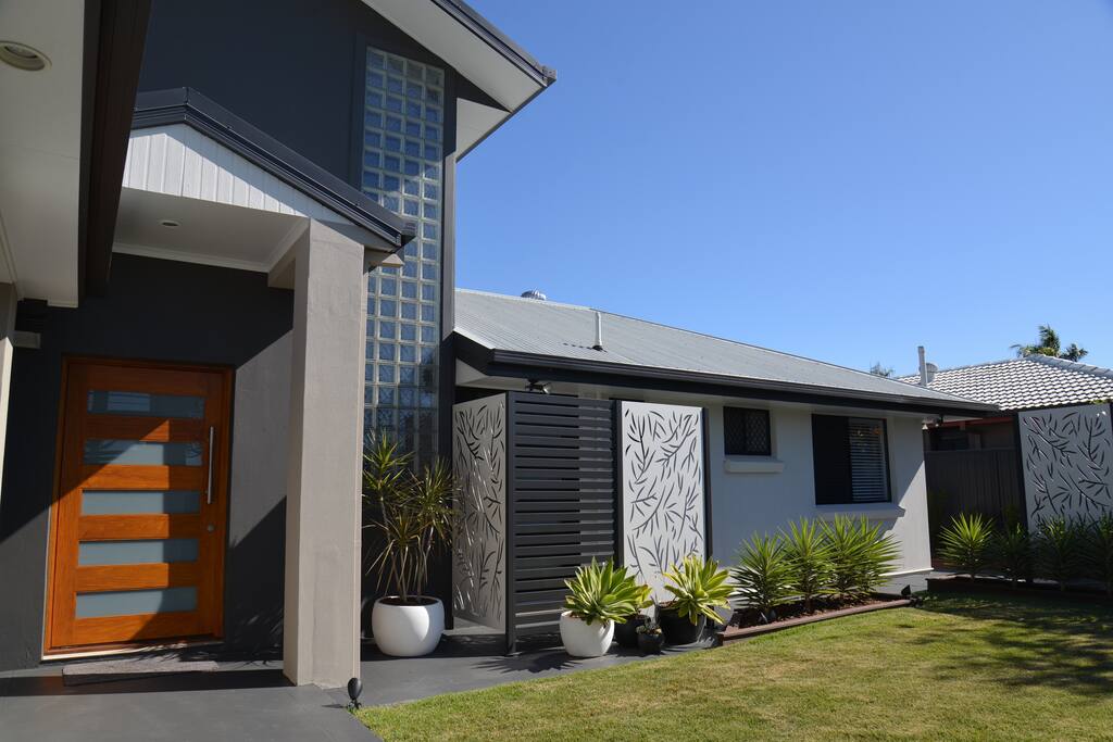 Front view and front garden