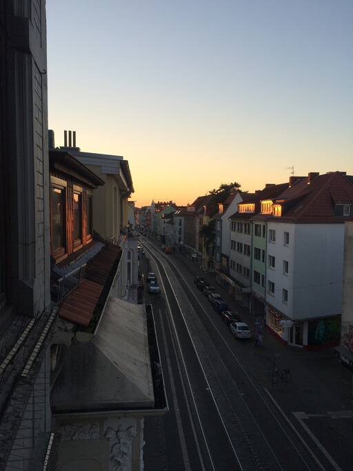 Aussicht vom Wohnzimmer