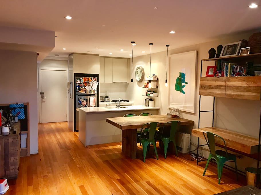 Kitchen and dining