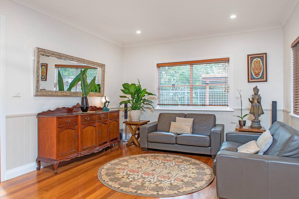 Sunfilled lounge room