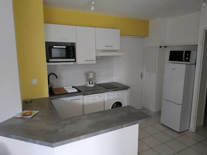 Appartement 4 Personnes, Piscine, Parking Privé. - Hendaya