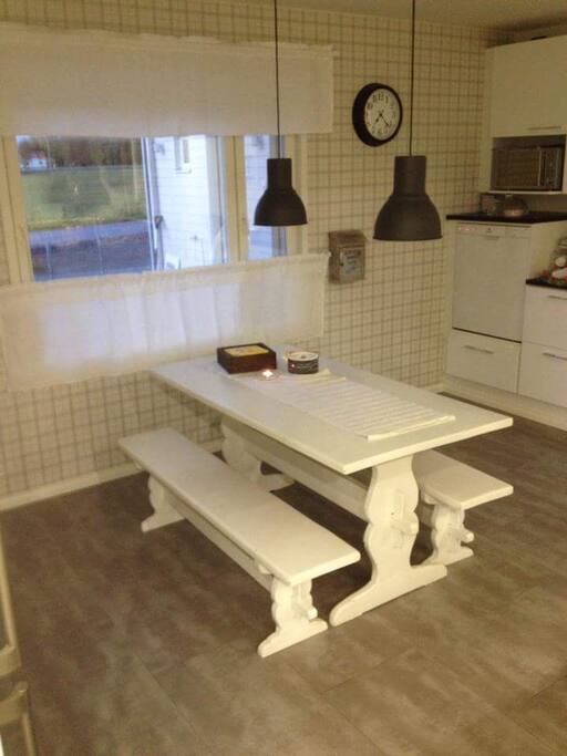 The kitchen.