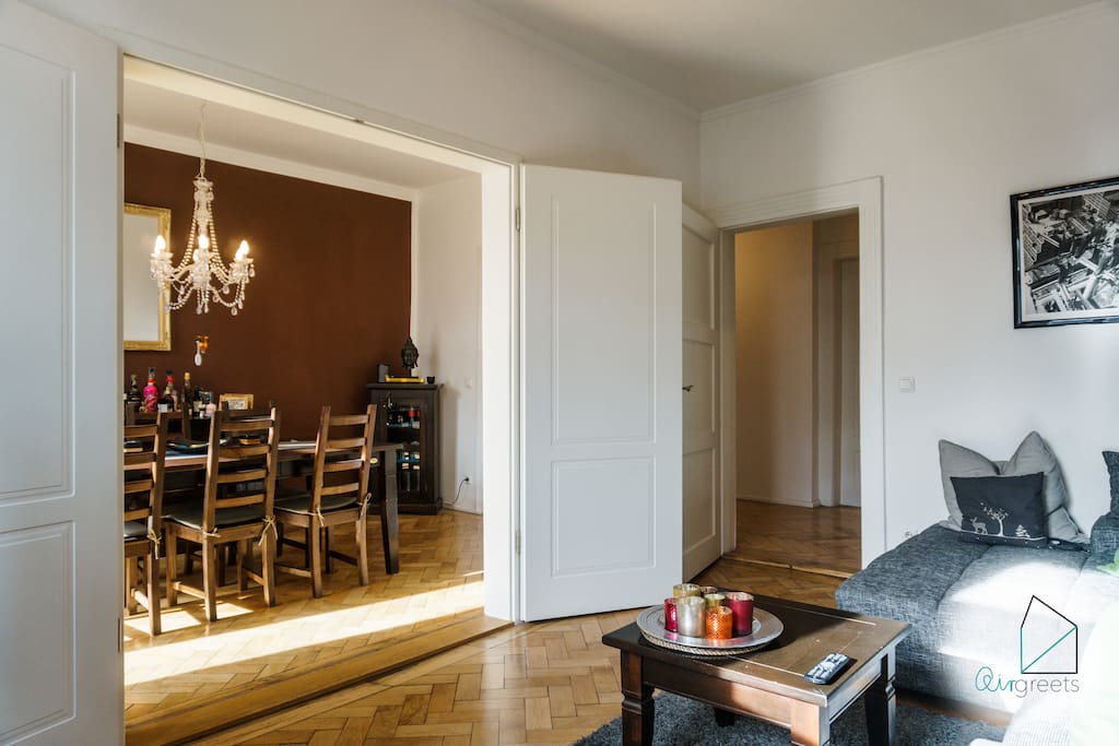 The openly designed living area is one of the highlights.