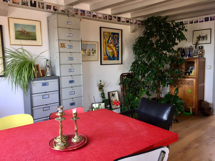 Côté salle à manger