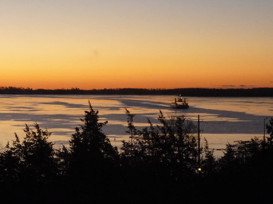 View from the deck