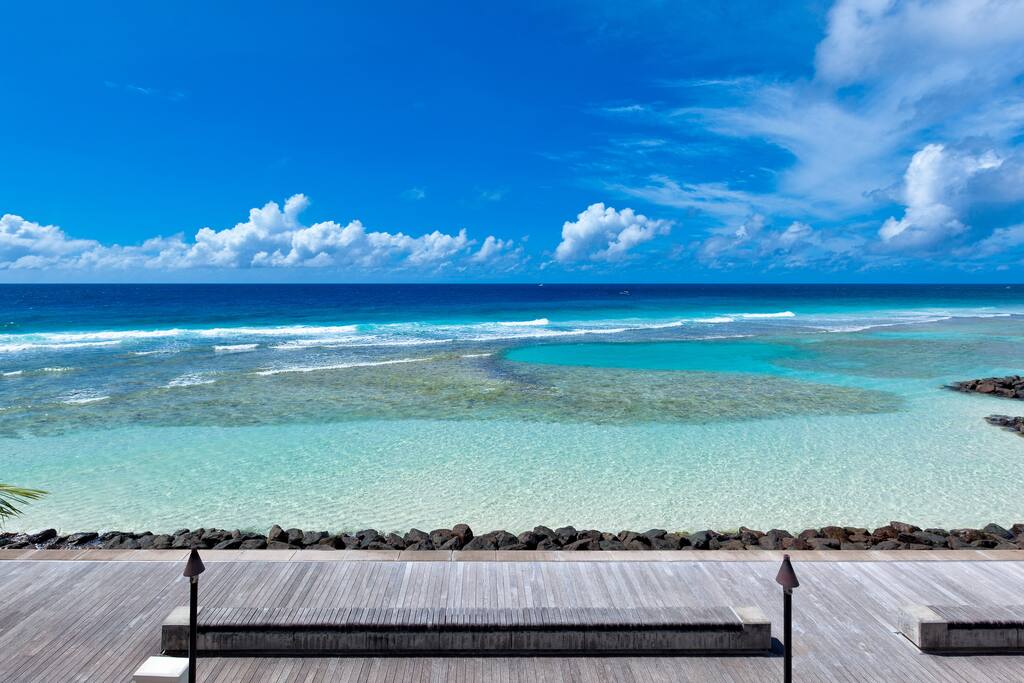 Amazing view and great swimming area