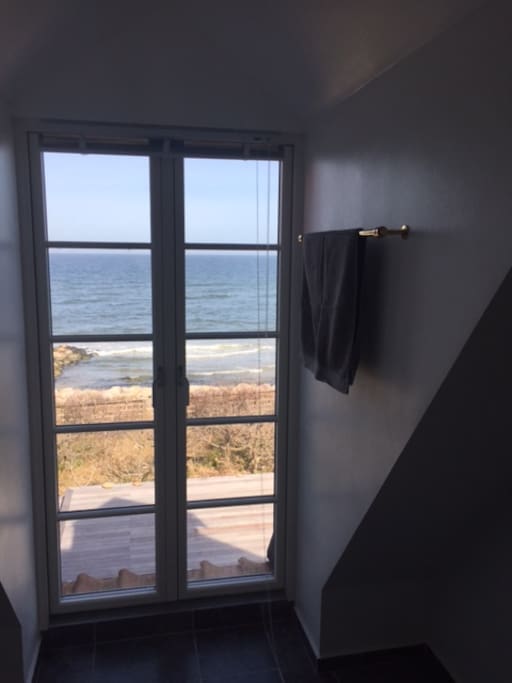 View from a bathroom