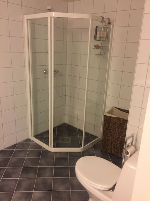 Dusj på badet