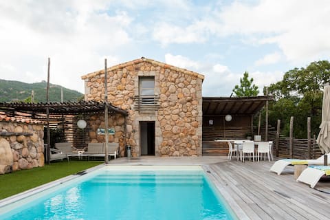 Retraite de luxe dans l'extrême sud de la Corse