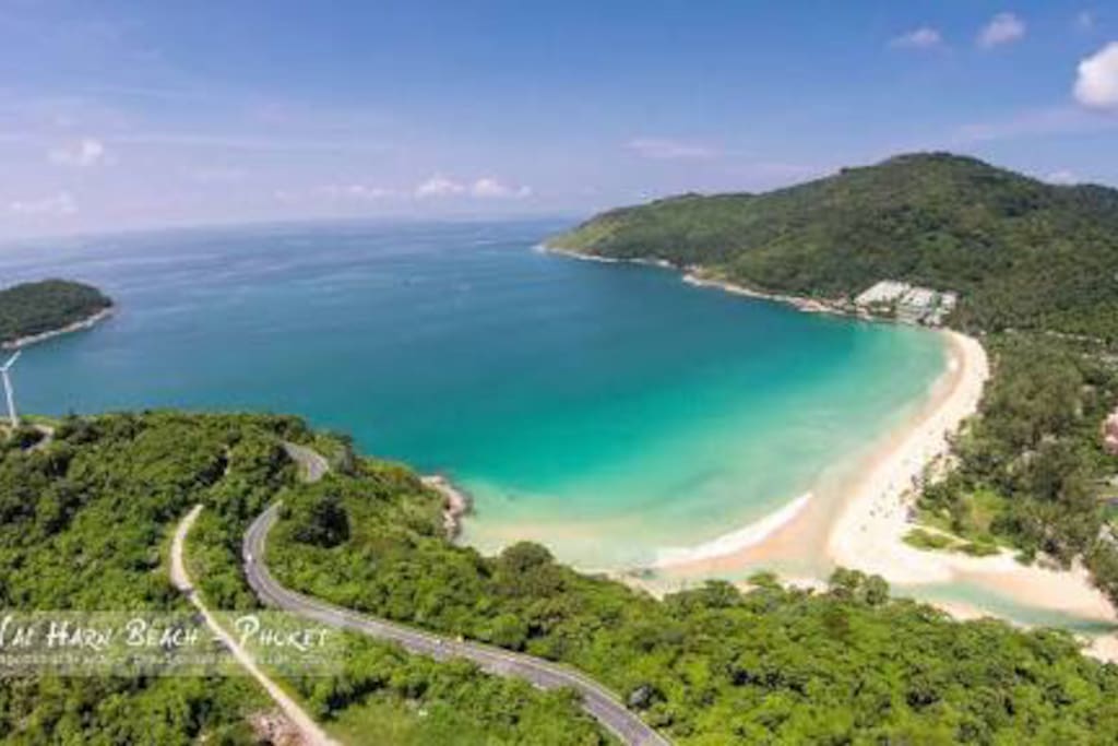Nai Harn Beach only minutes away, voted one of south east asia best...