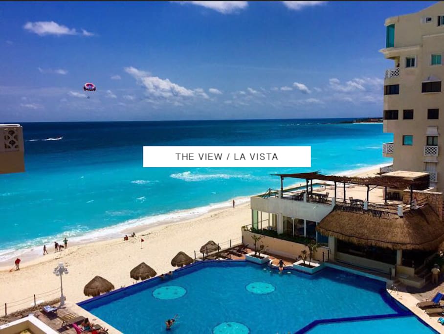 The view from the terrace of the main room - La vista desde la terraza del cuarto principal