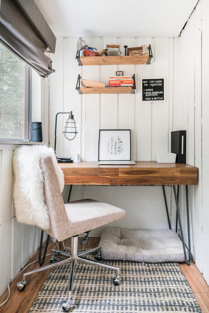 Toast Marshmallows on the Fire at the Tiny Catskill Cabin Cabins for