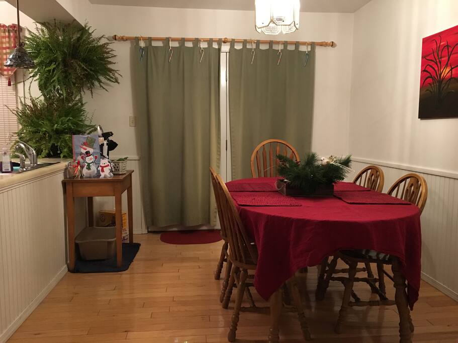 Dining area.