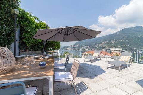 Como Lake Vista - AC, large terrace, lake view