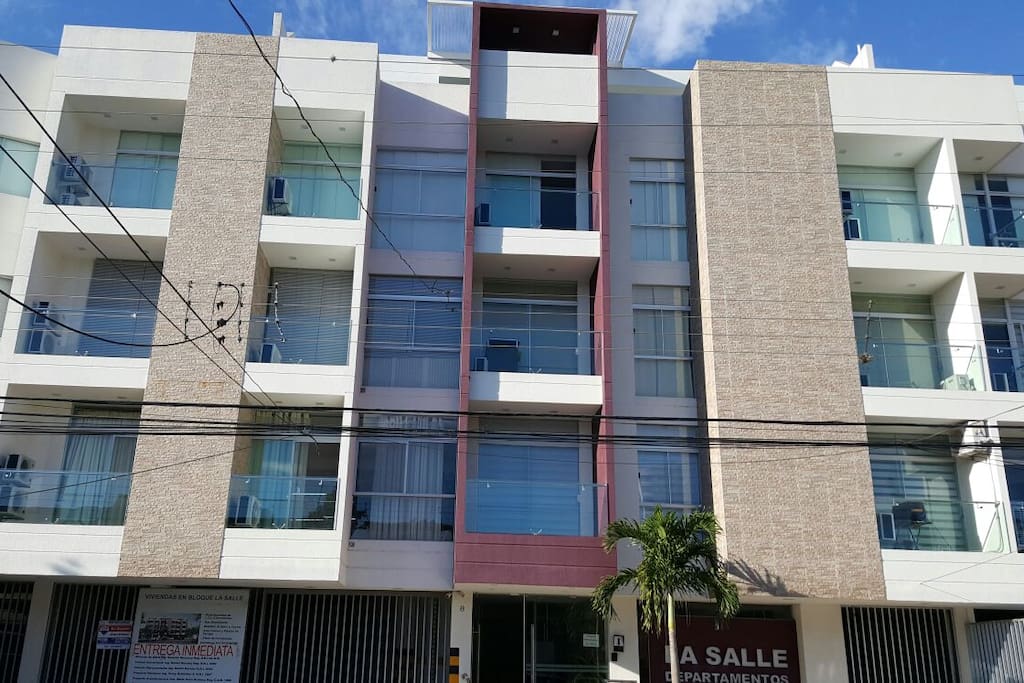 Outside View of the apartment building