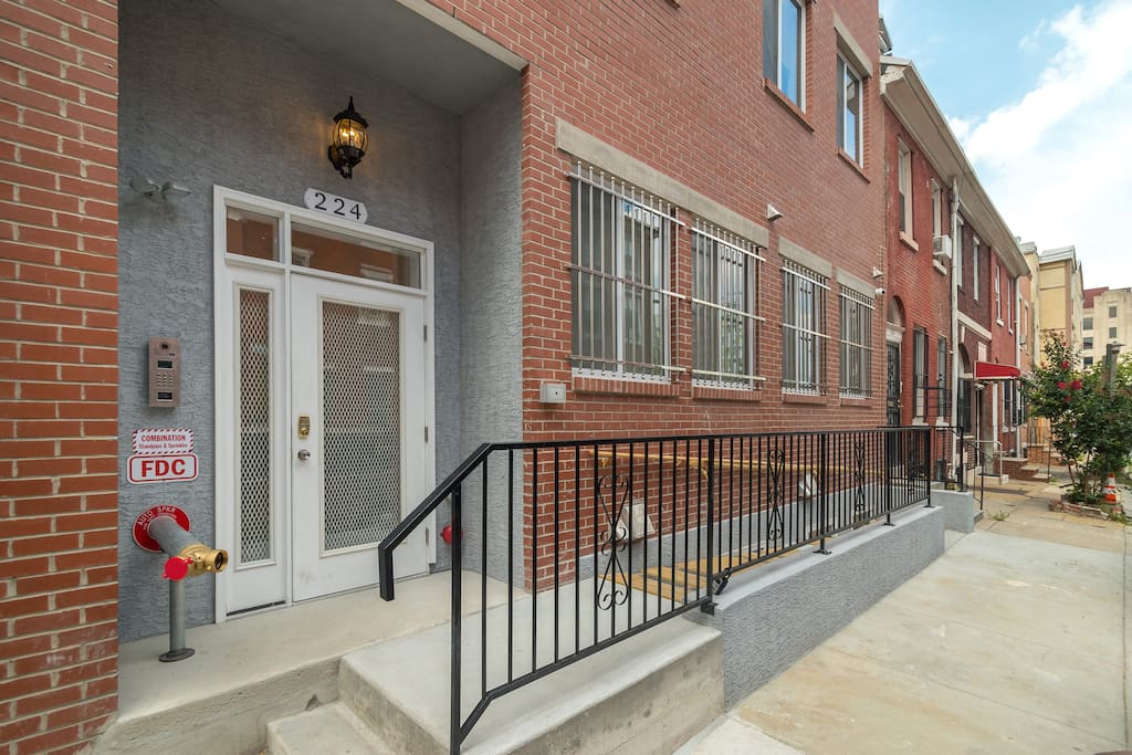 Brand new four story building