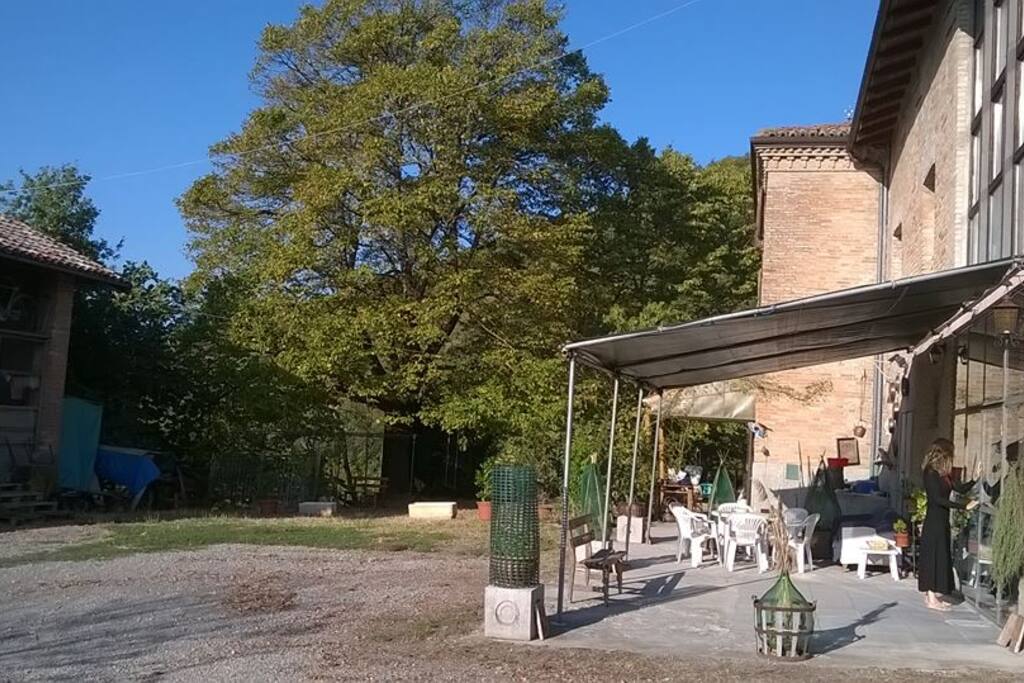 il Fienile patio cortile principale