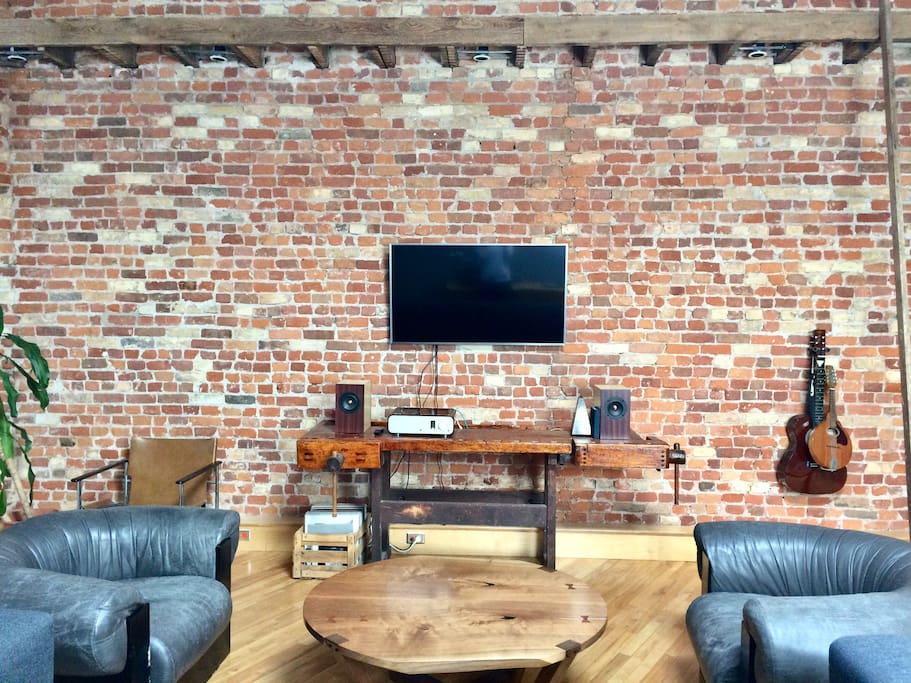 100 year old brick and a workbench that’s even older