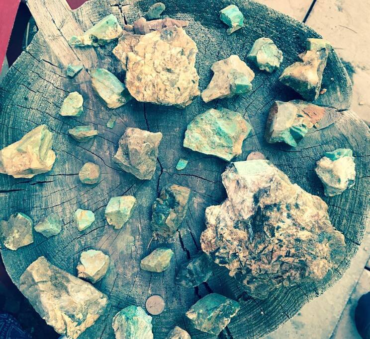 dig rocks around here with us!by appointment only