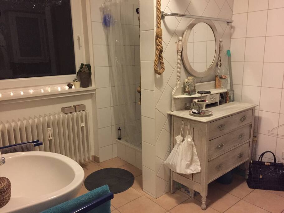 Bathroom including shower