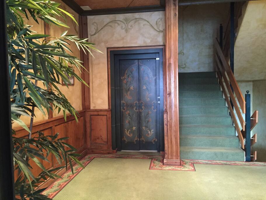 Entrée de la residence