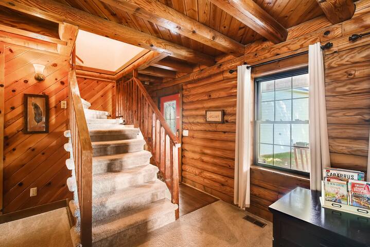 Log Cabin Adventure In Town Cabins For Rent In Charlotte North