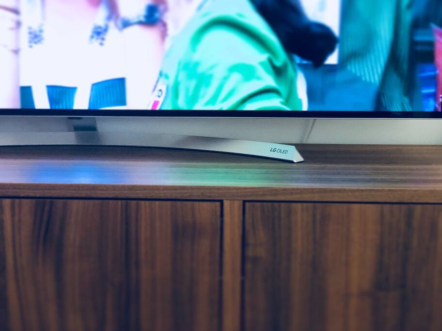 Enjoy football, Netflix or PlayStation on 55” OLED