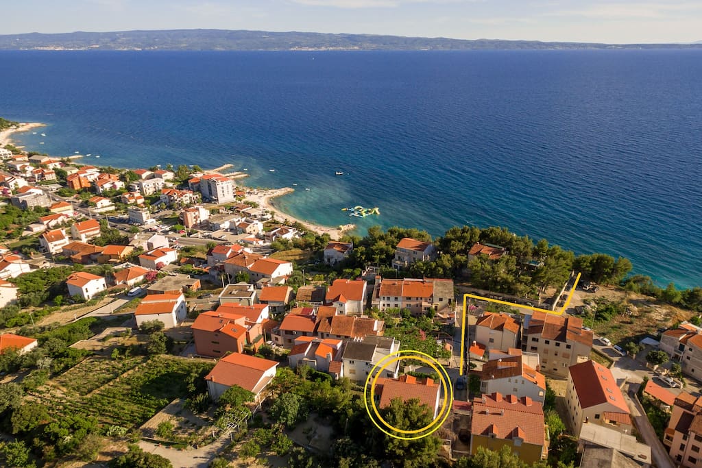 shortcut to the beach - 150 m