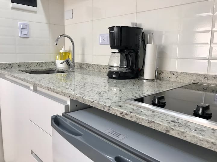 Recycled studio apartment in San Nicolás