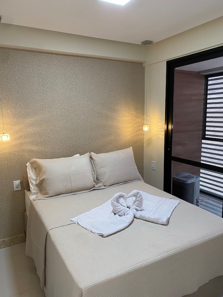 سرير مزدوج قياسي. 