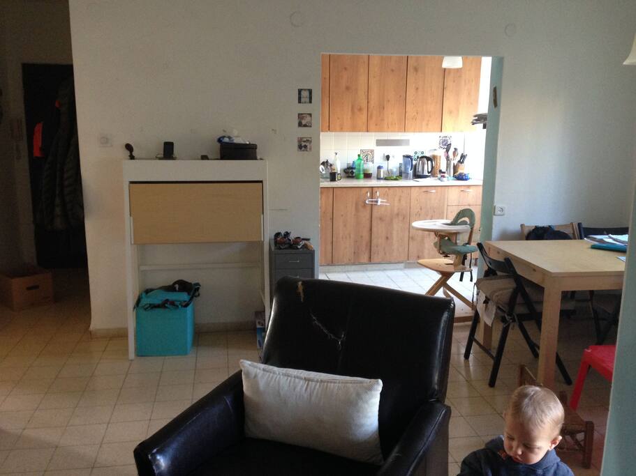 Kitchen and dining room