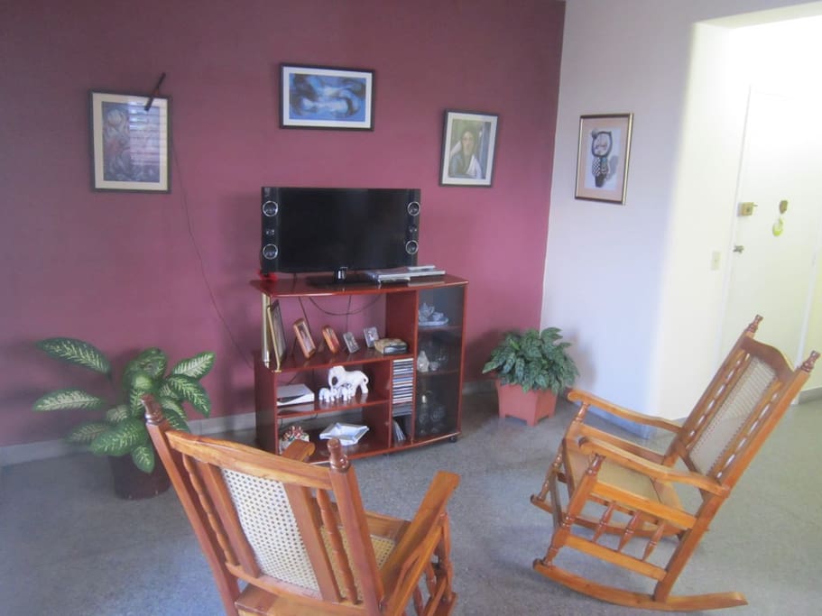 Sala del apartamento