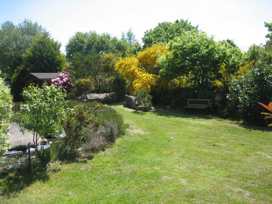 Jardin très agréable 400m2