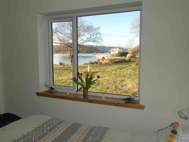 Vista dalla camera da letto super king size