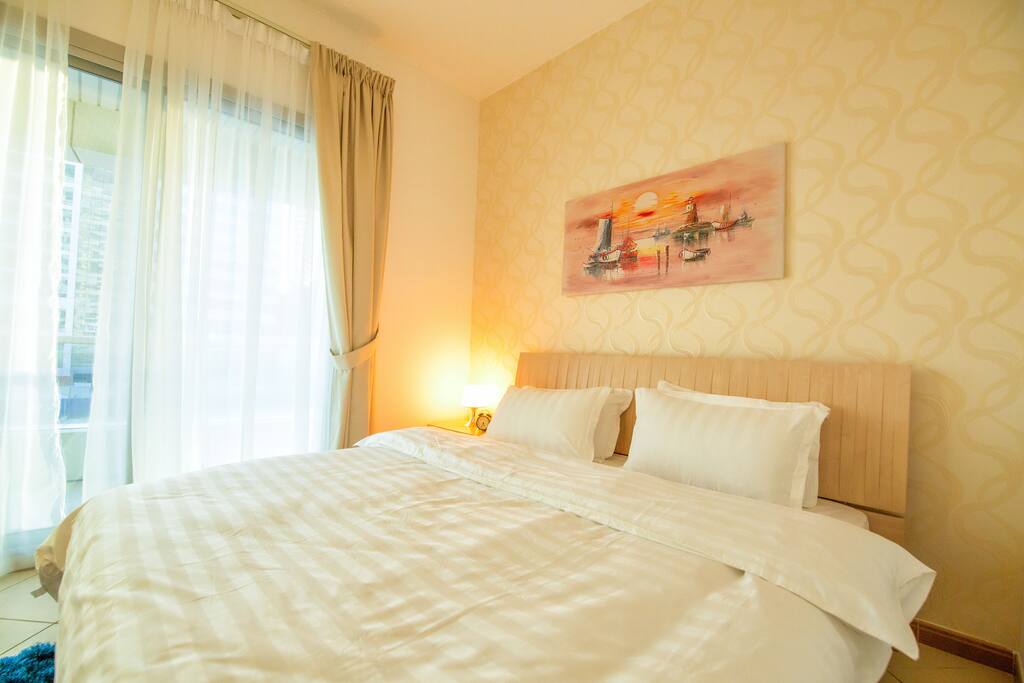 Would you like to sleep here?Welcome to your bedroom!