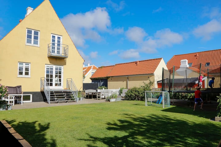 Basement apartment in Skagen city center