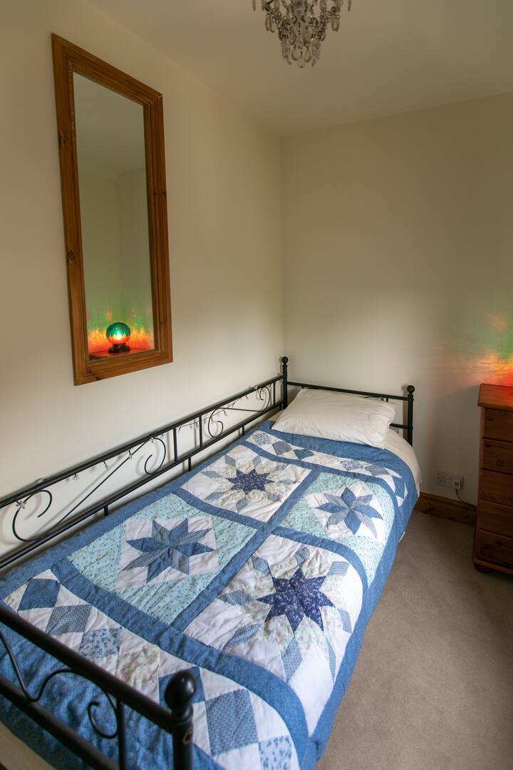 Nach hinten ausgerichtetes Einzelzimmer