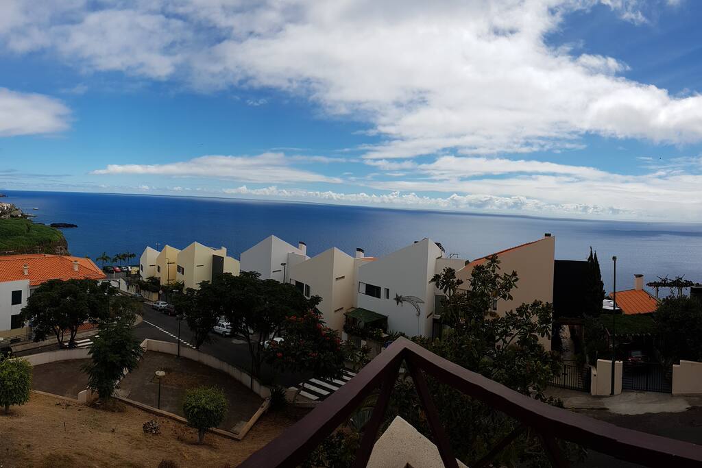 Vista para o mar.