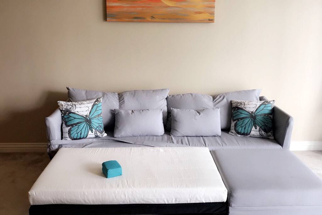 Comfortable sofa bed
