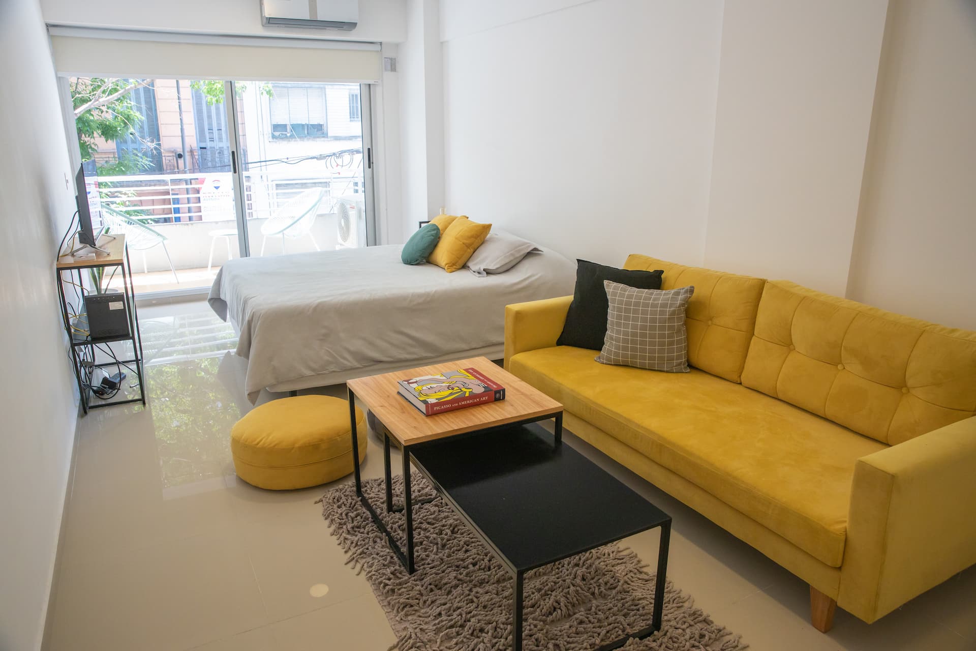 Bright studio w/ rooftop pool @♡ of Palermo Soho